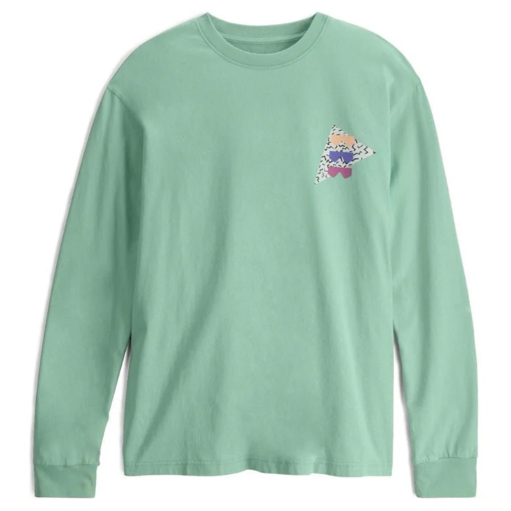 Pit Viper Large Teal 90’s Long Sleeve